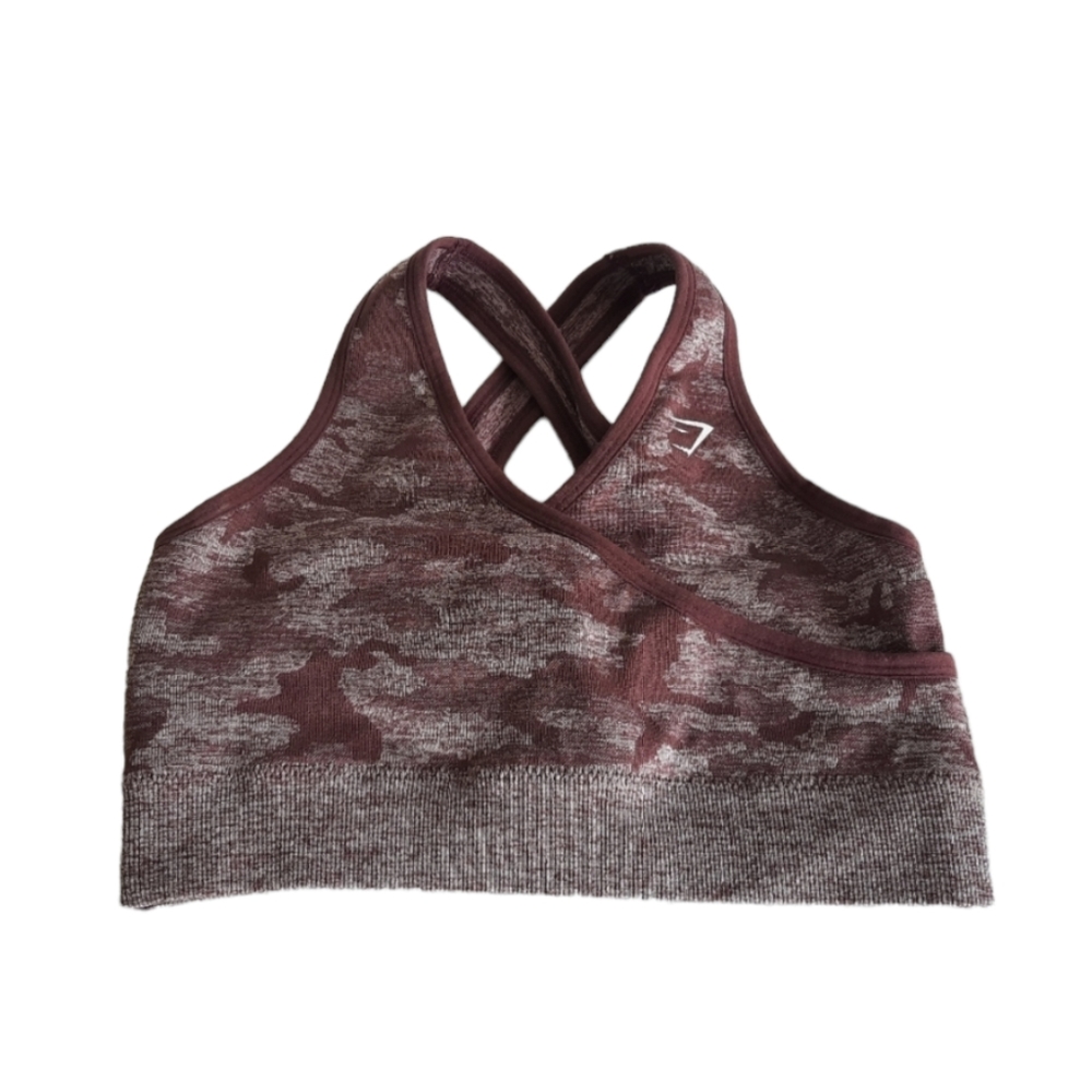 Gymshark Seamless Camo Sports bra